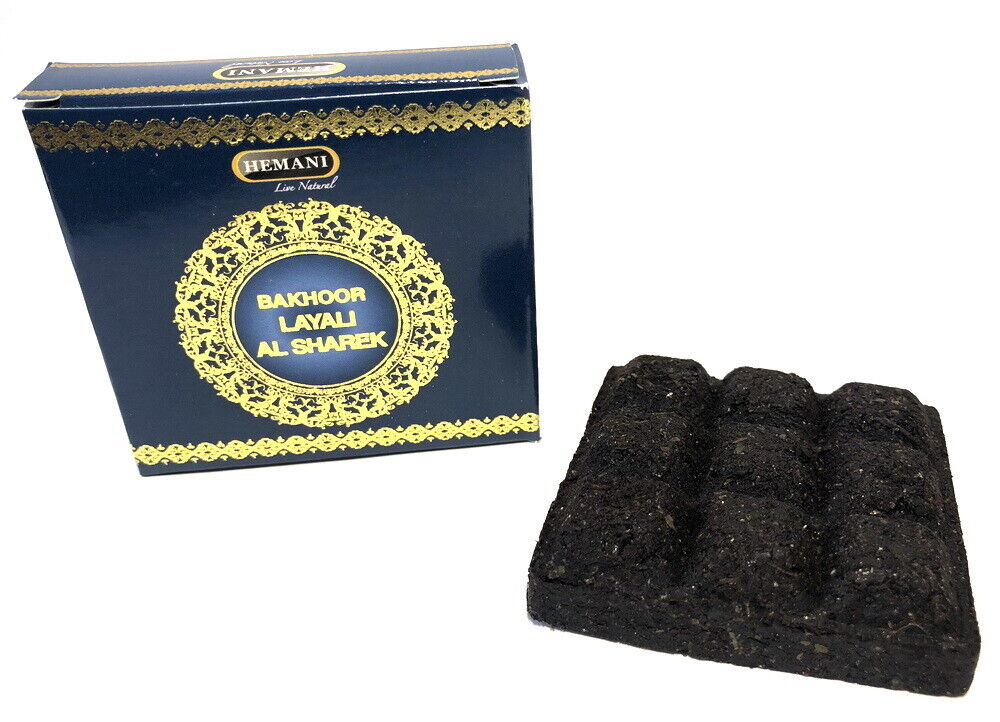 Hemani Bakhoor Layali Al Sharek chocolate bakhoor -40g